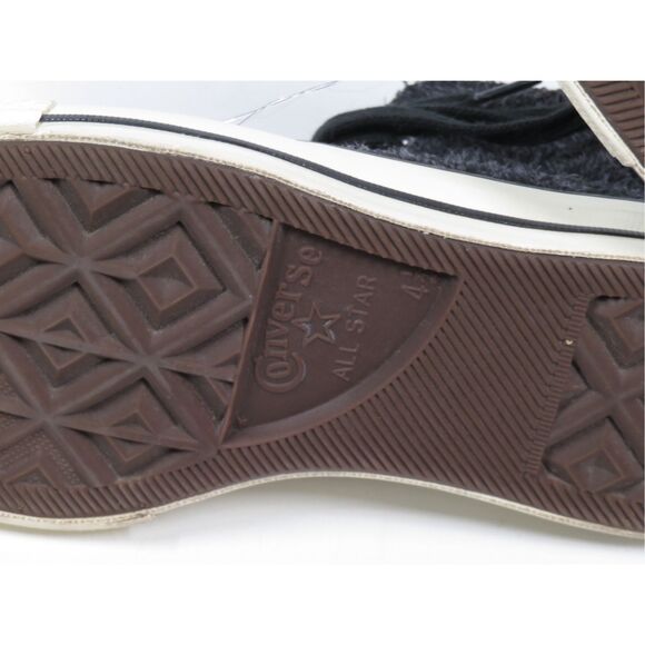 Converse Chuck 70 High Top Black Furry Suede Sneakers Women 6.5 - Picture 7 of 7